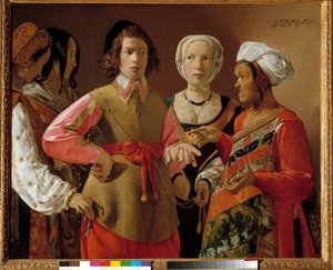 La adivina de Georges de La Tour