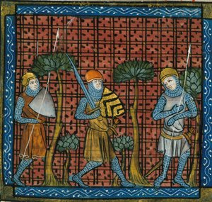 Cruzados, de Chroniques de France ou de St Denis, siglo XIV (22716450535) de Georgia Levan Ramishvili from Tbilisi