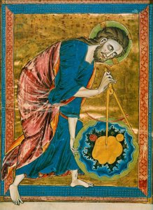 Dios Geómetra, Codex Vindobonensis 2554, hacia 1220-1230 (29304249070)