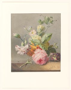 Bodegón floral
Arreglo floral de Georgius Jacobus Johannes van Os