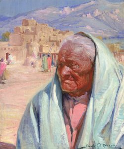 Antonio Concha, Viejo de Taos, 1924 de Gerald Cassidy