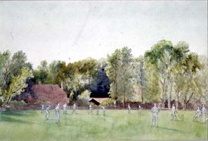 El partido de cricket de Gerard Chowne