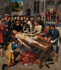 El desollamiento de Sisamnes de Gerard David