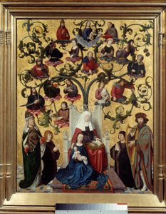 La línea de Santa Ana (representación)