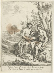 París en Oenone de Gerard Hoet (I)