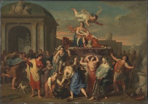La muerte de Dido de Gerard Hoet I