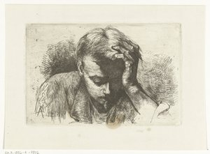 Auto retrato de Gerard Jan Bos