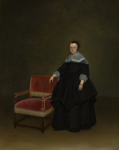 Margaretha van Haexbergen 1614-1676, ca. 1666-67 de Gerard Terborch II