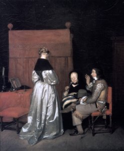 Admonición Paternal de Gerard Terborch II