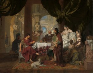 El banquete de Cleopatra
Banquete de Cleopatra de Gerard de Lairesse