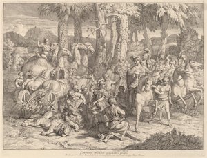 Semíramis en la caza del león de Gerard de Lairesse