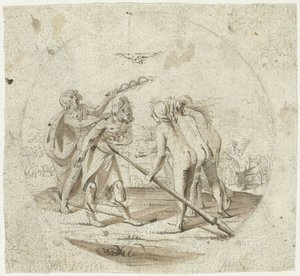El juicio de París de Gerard ter Borch (I) (possibly)