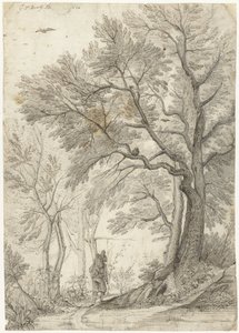 Bosque de Villa Madama en las afueras de Roma de Gerard ter Borch