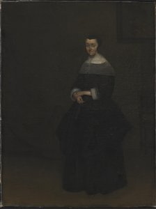 Retrato de una dama de Gerard ter Borch