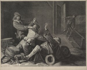 El apuñalamiento de Gerard ter Borch