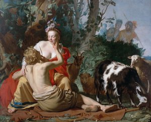 Granida and Daifilo de Gerard van Honthorst