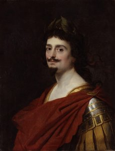 Retrato de Federico V, Elector Palatino (1596-1632), como emperador romano de Gerard van Honthorst