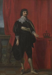 Retrato de Federico V, rey de Bohemia (1596-1632) de Gerard van Honthorst
