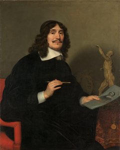 Retrato de un artista de Gerard van Honthorst