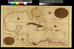 Mapa de las Antillas, Mar Caribe, Antillas de Gerard van Keulen