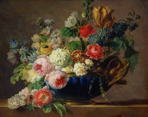 Jarrón de flores de Gerard van Spaendonck