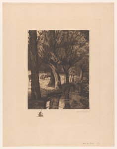 Pradera junto al agua
Por la corriente (título en el objeto) de Gerarda Wilhelmina ten Hoet (signed by artist)