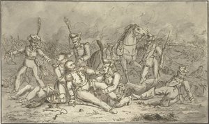 General caído La caída de un general ruso de Gerardus Emaus de Micault