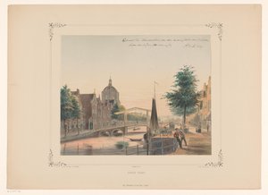 Vista del Oude Vest en Leiden
Oude Vest (título en el objeto)