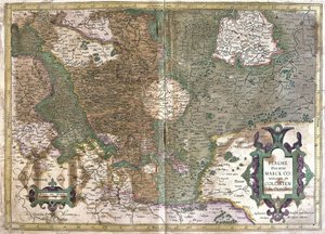 Colonia, Waldeck (Hesse), Alemania (grabado) de Gerardus Mercator