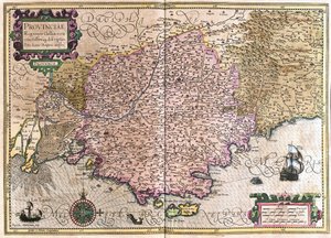 Francia (grabado) de Gerardus Mercator