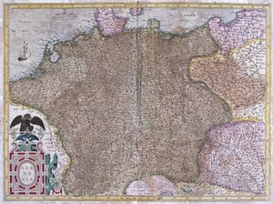 Alemania de Gerardus Mercator