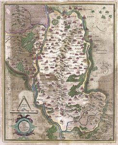 Irlanda de Gerardus Mercator
