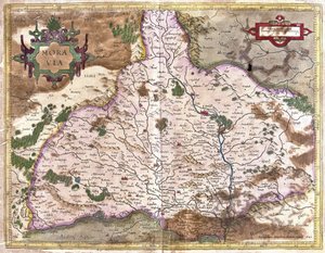 Moravia, República Checa de Gerardus Mercator