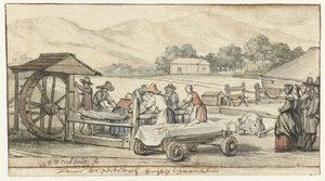 Los campos de blanqueo cerca de Haarlem de Gerbrand van den Eeckhout