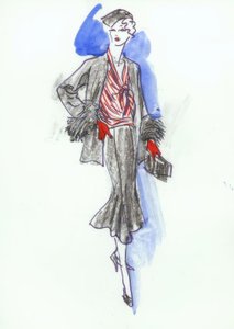 Moda femenina 1931, traje / Gerd Hartung