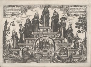 Las once edades de la mujer, mediados del siglo XVII de Gerhard Altzenbach