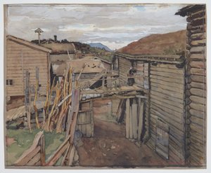 Valle de Gudbrand, Casas Antiguas