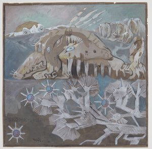 Montañas altas de Gerhard Munthe