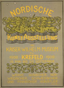 Nordische Kunstausstellung im Kaiser Wilhelm Museum 1902