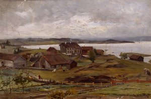 imagen de playa de Gerhard Peter Frantz Vilhelm Munthe