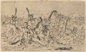 Muerte de un general ruso de Gerhardus Emaus de Micault