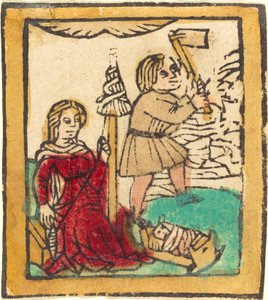 Adán y Eva de German 15th Century
