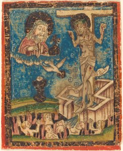 Alegoría de la eucaristía de German 15th Century