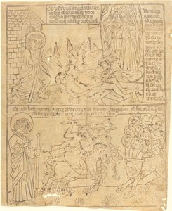 Apocalipsis de Juan, Hoja 10 de German 15th Century