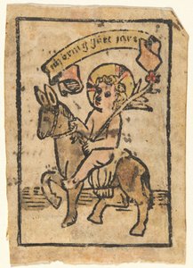 El Niño Jesús en el Burro