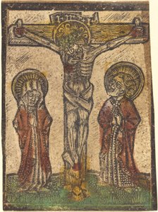 Cristo en la Cruz de German 15th Century