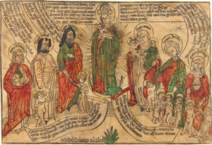 Sagrada Parentela de German 15th Century