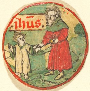José y el Niño Jesús de German 15th Century