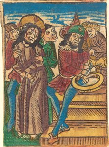 Pilato Lavándose las Manos de German 15th Century
