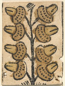 Carta de juego de German 15th Century